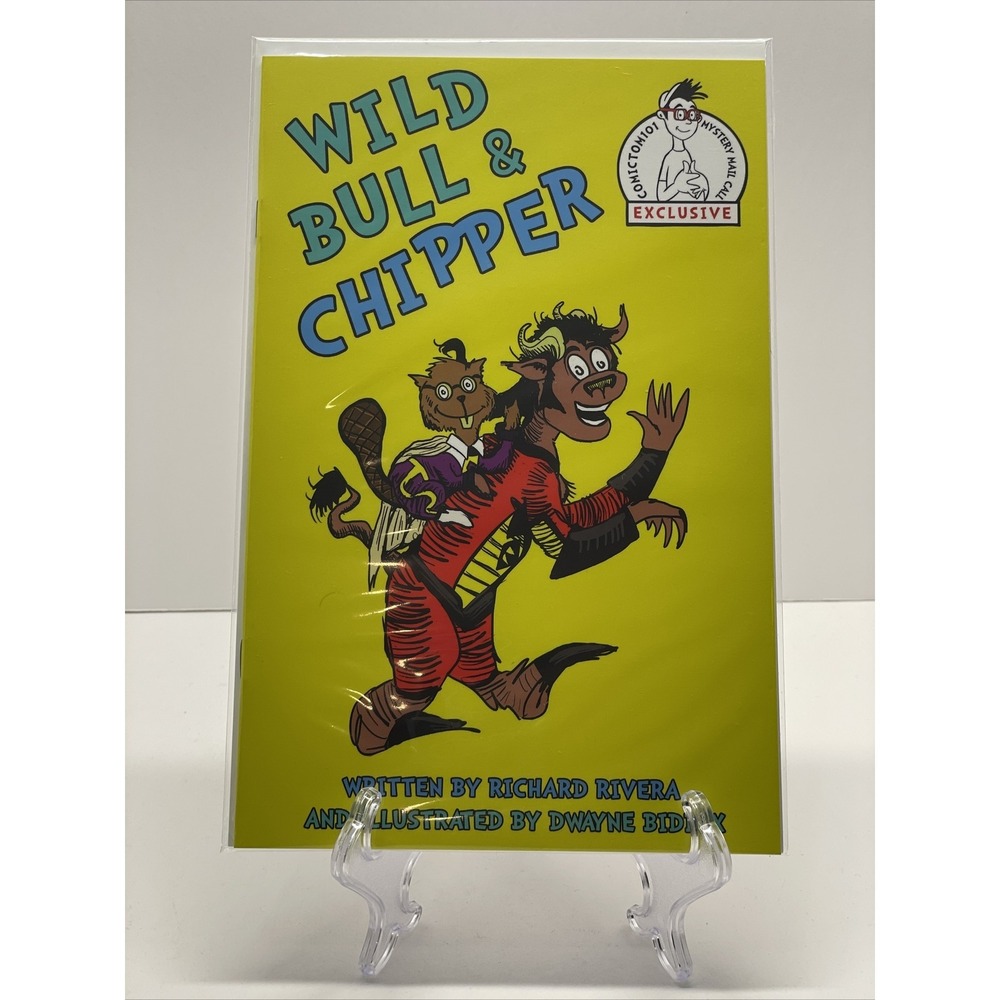 Wild Bull and Chipper #1 - Dr. Seuss Homage Variant - ComicTom101 MMC Exclusive